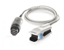 Sensor SpO2 TruSignal™ 4 Meter Cord Finger Datex, Ohmeda by GE Healthcare  ID TS-F4-N